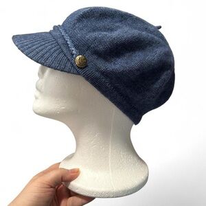 Lauren Ralph Lauren Blue Knit Cap